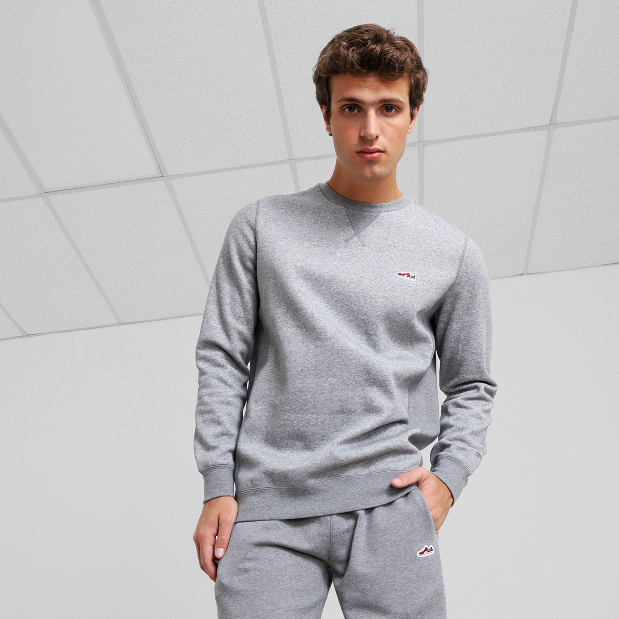 Polerón Wardrobe Essentials Suede para hombre