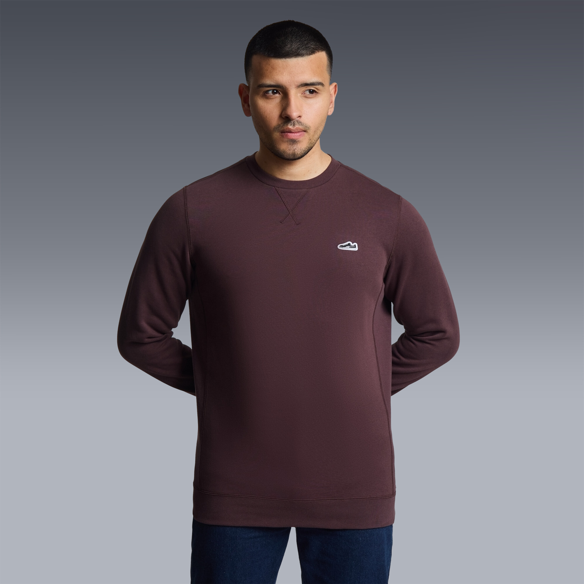 Polerón Wardrobe Essentials Suede para hombre