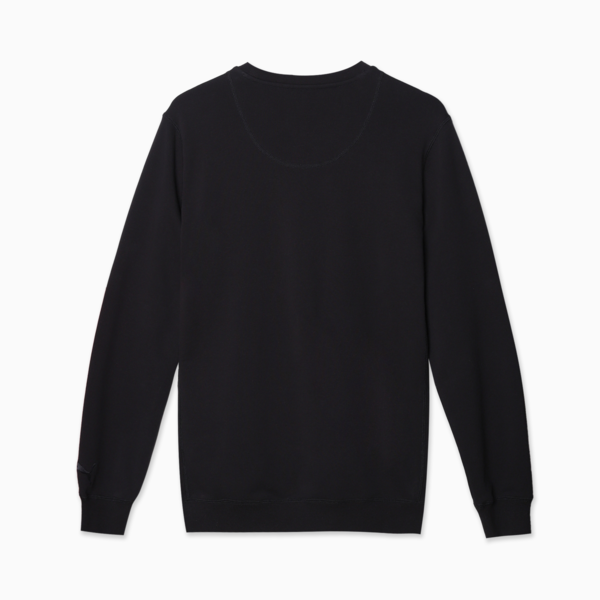 Buzo Wardrobe Essentials Suede Crew TR, PUMA Black, large-ARG