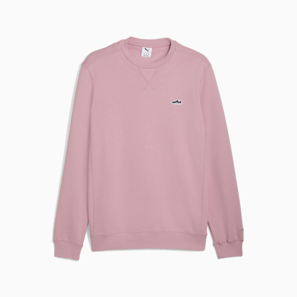 Buzo Wardrobe Essentials Suede para hombre, Poised Pink, large-ARG