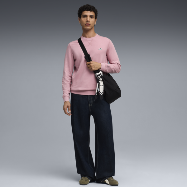 Buzo Wardrobe Essentials Suede para hombre, Poised Pink, large-ARG