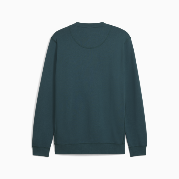 Buzo Wardrobe Essentials Suede Crew TR, Green Terrain, large-ARG