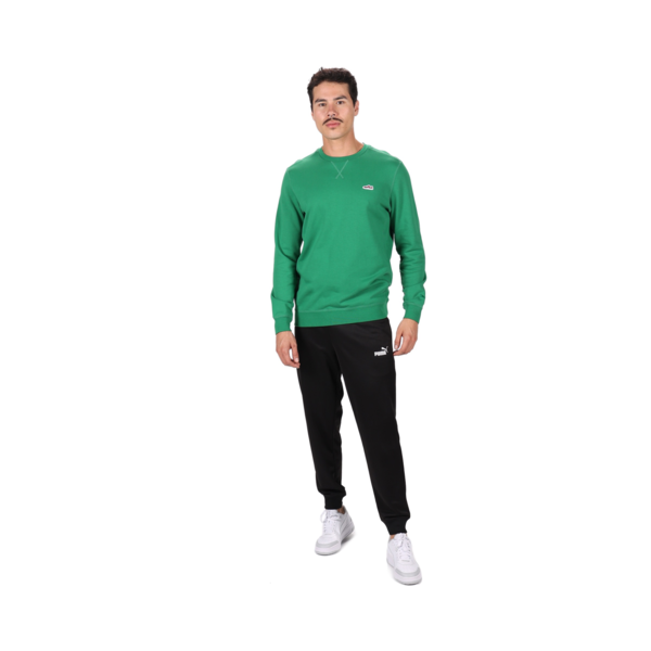Buzo Wardrobe Essentials Suede Crew TR, Archive Green, large-ARG