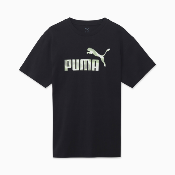 ESS LOGO LAB CAMO PUMA Tee, PUMA Black, large-MEX