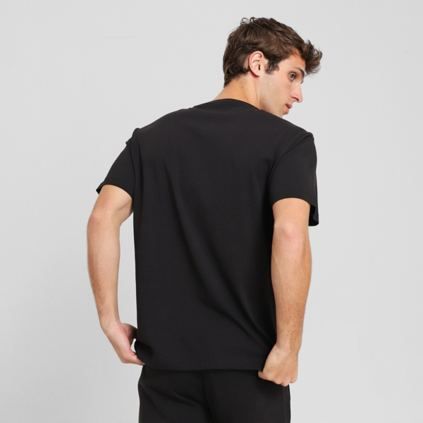 ESS LOGO LAB CAMO PUMA Tee, PUMA Black, large-MEX