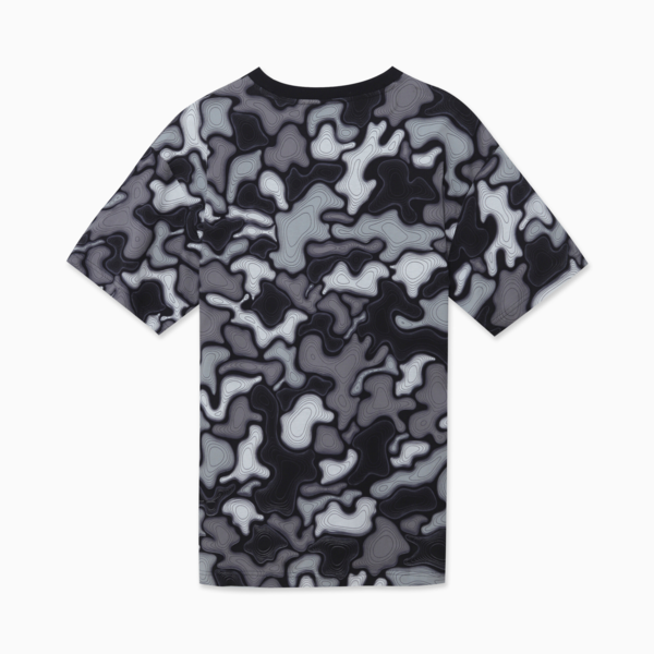 ESS LOGO LAB CAMO AOP Tee, PUMA Black, large-MEX