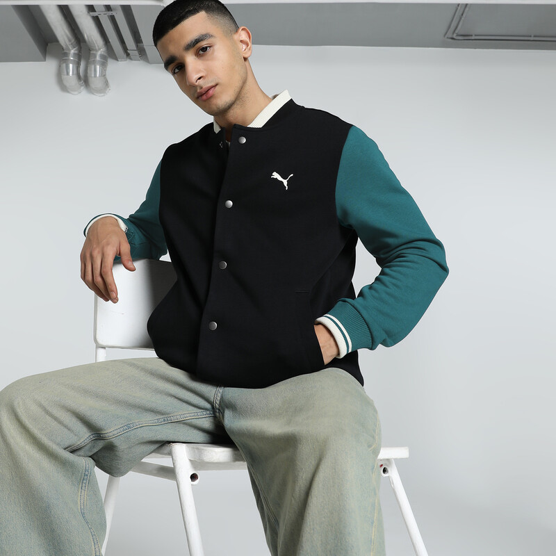 

Men's PUMA Colorblock Bomber Jacket