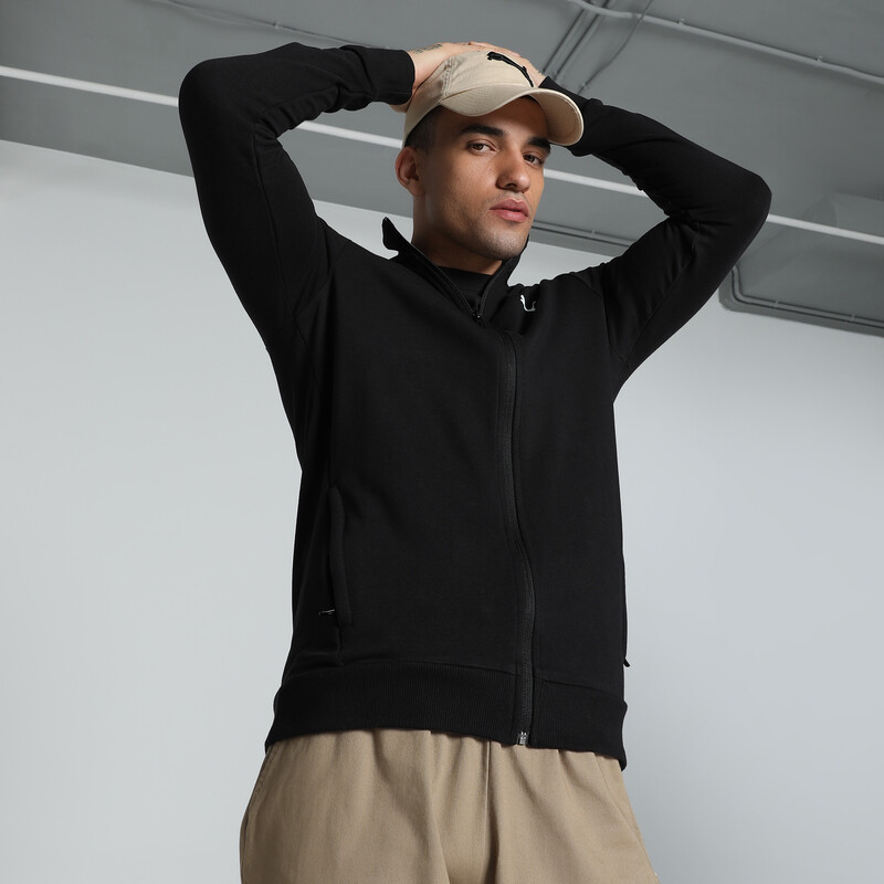 

Men's PUMA Zippered Slim Fit Sweat Jacket
