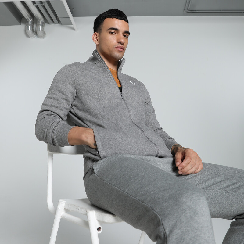 

Men's PUMA Zippered Slim Fit Sweat Jacket