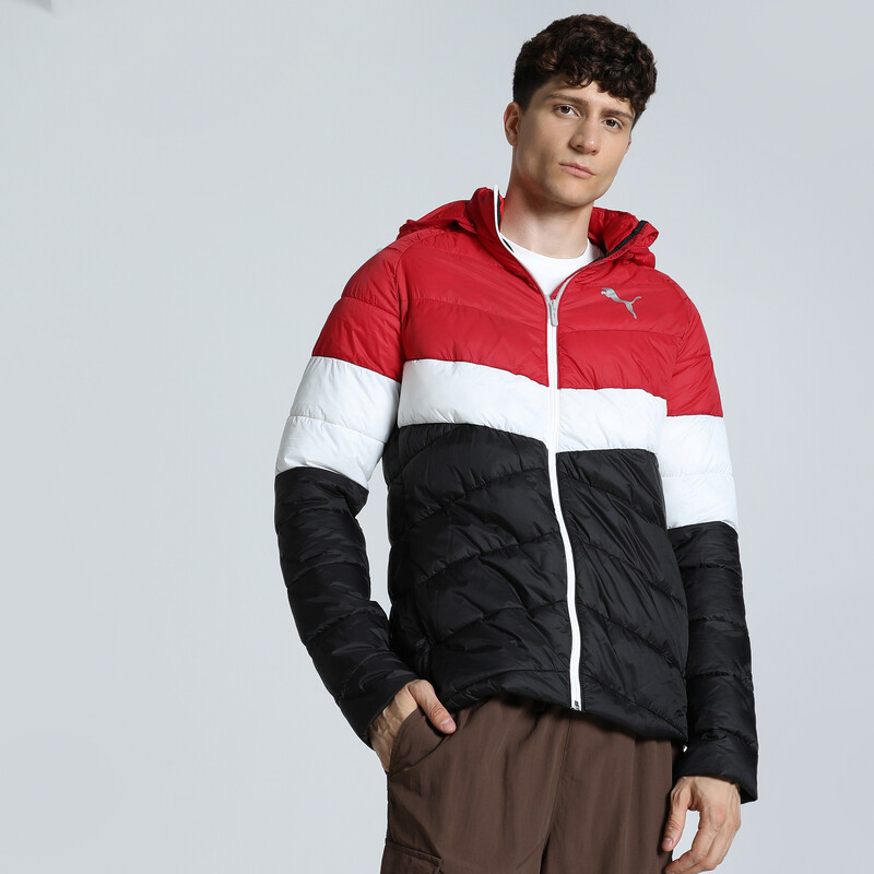 

Men's PUMA Colorblock Slim Fit Padded Jacket