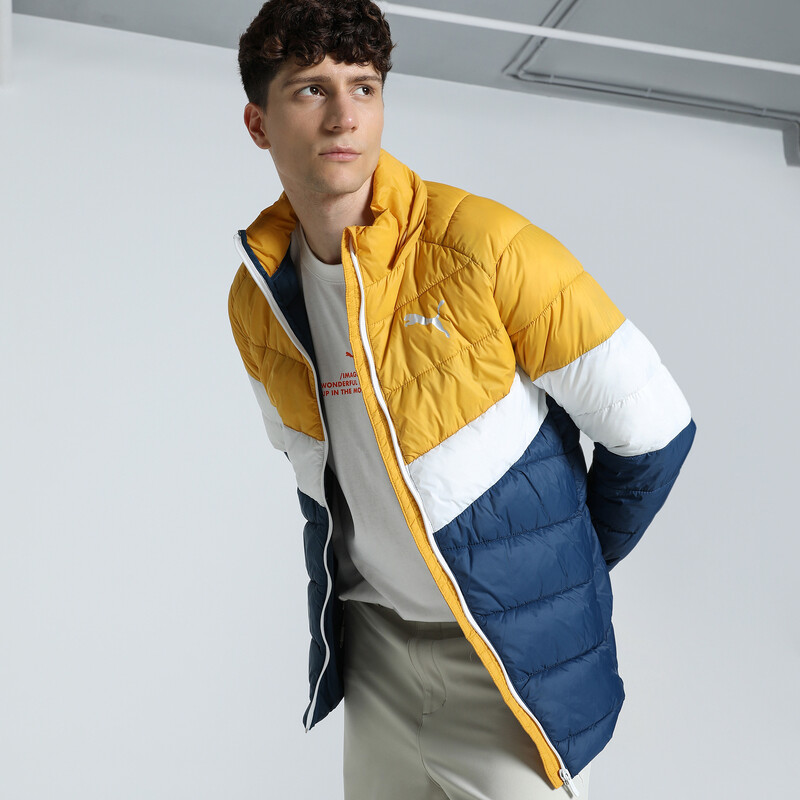 

Men's PUMA Colorblock Slim Fit Padded Jacket