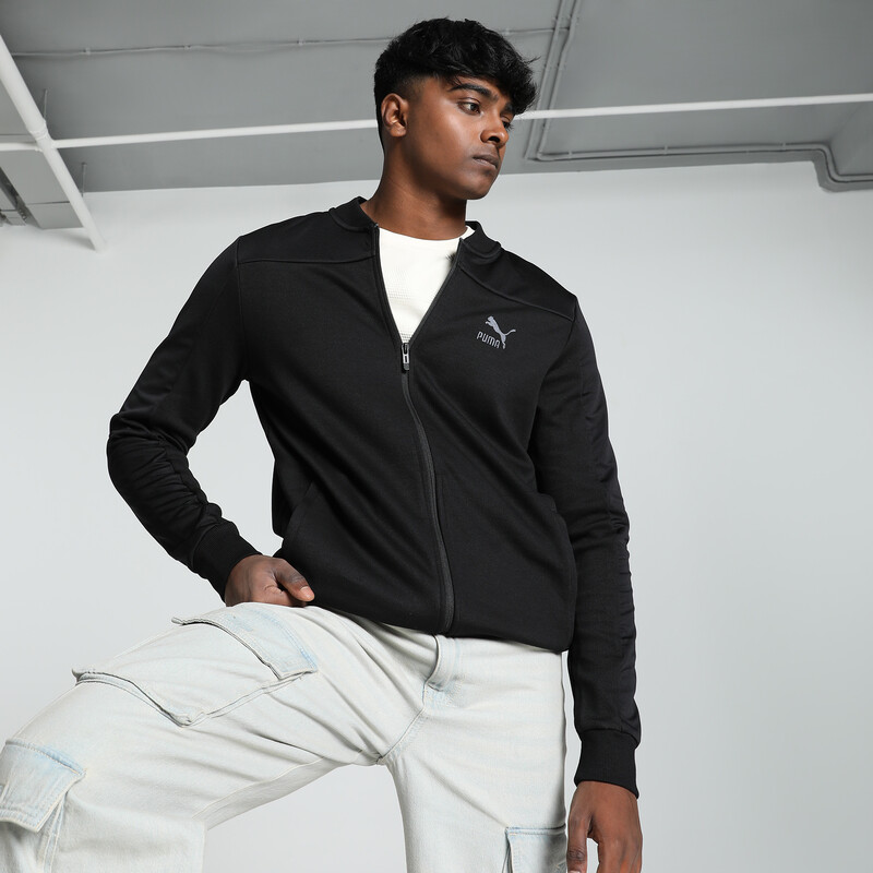 

Men's PUMA Overlay Slim Fit Track Jacket
