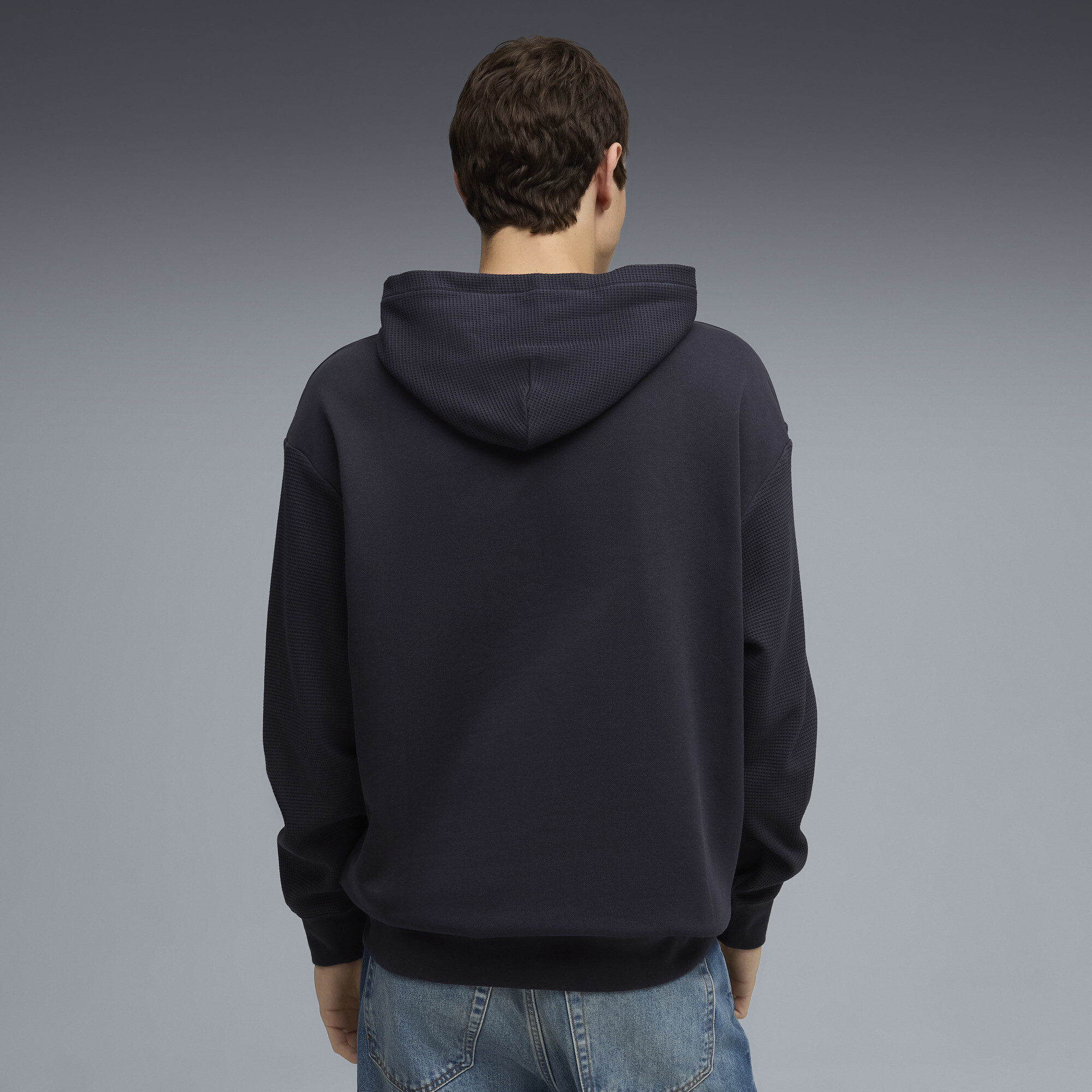 PUMA CLASS relaxte hoodie voor Heren, Blauw, Maat XL thumbnail 5