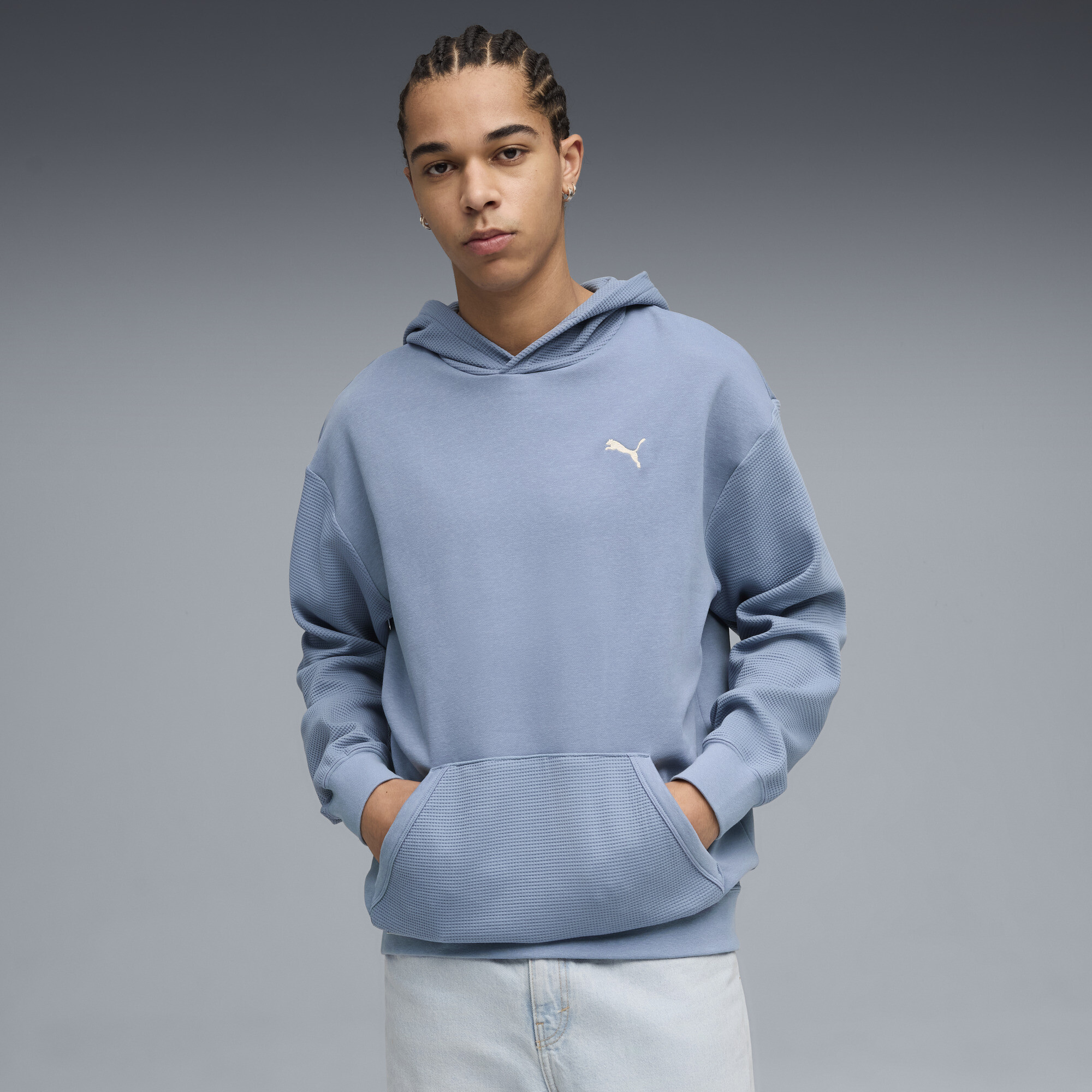 PUMA Class Pack Men's Hoodie in Blue, Size L