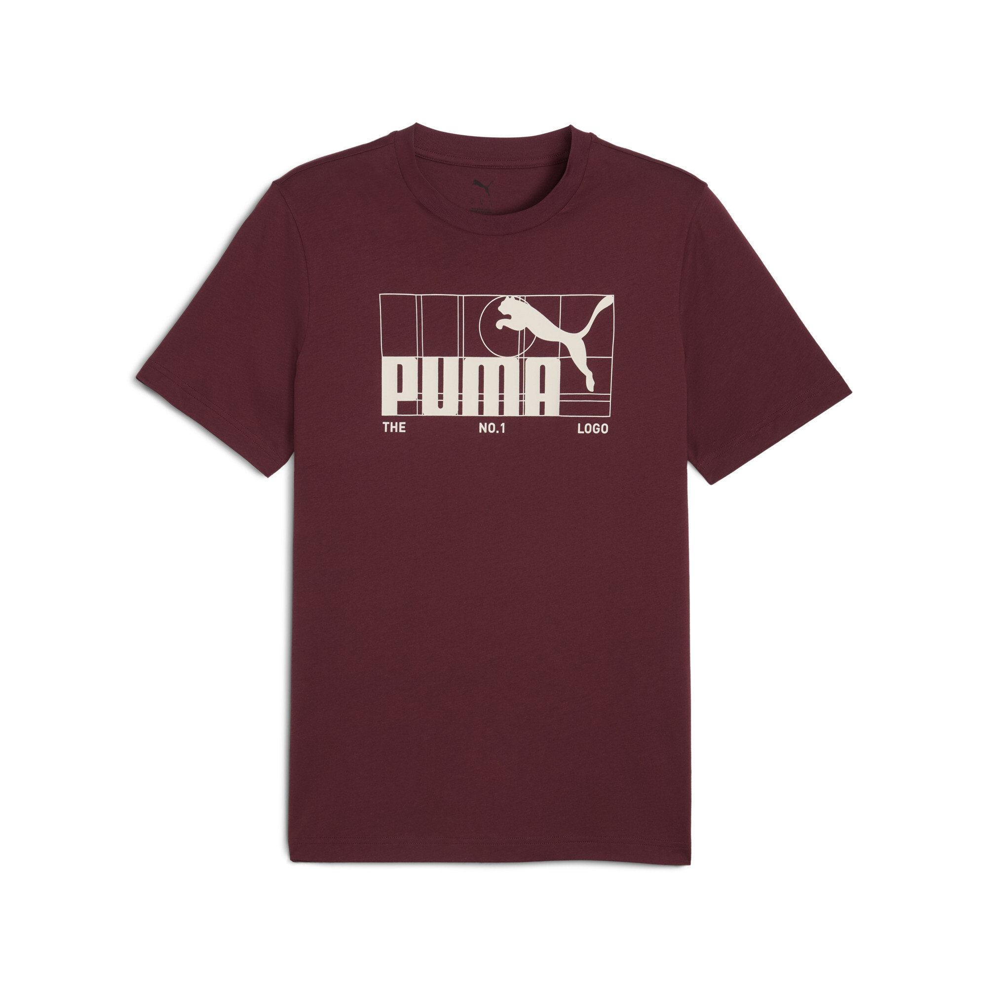 PUMA Graphic No. 1 Logo T-shirt voor Heren, Maat S thumbnail 3