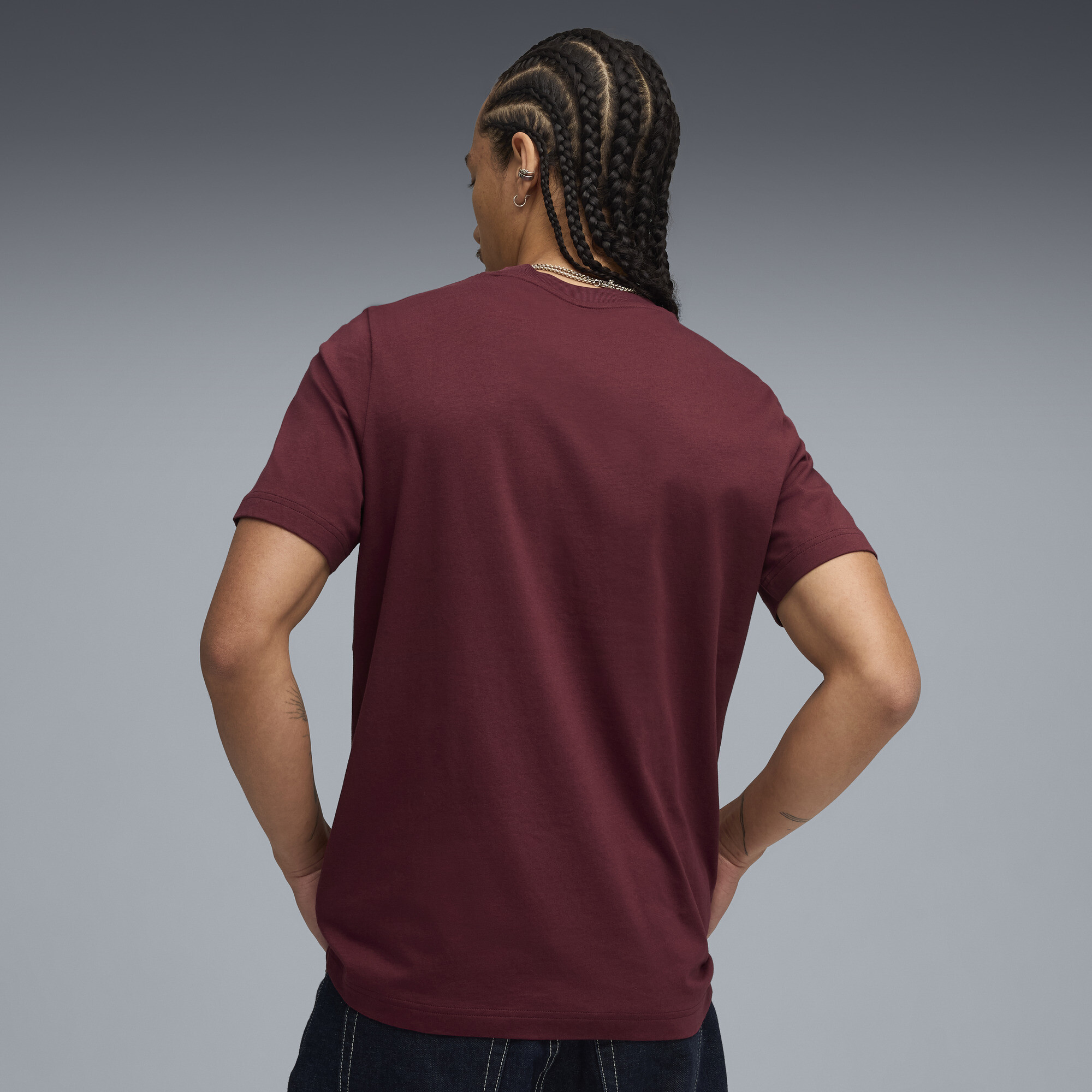 PUMA Graphic No. 1 Logo T-shirt voor Heren, Maat S thumbnail 5