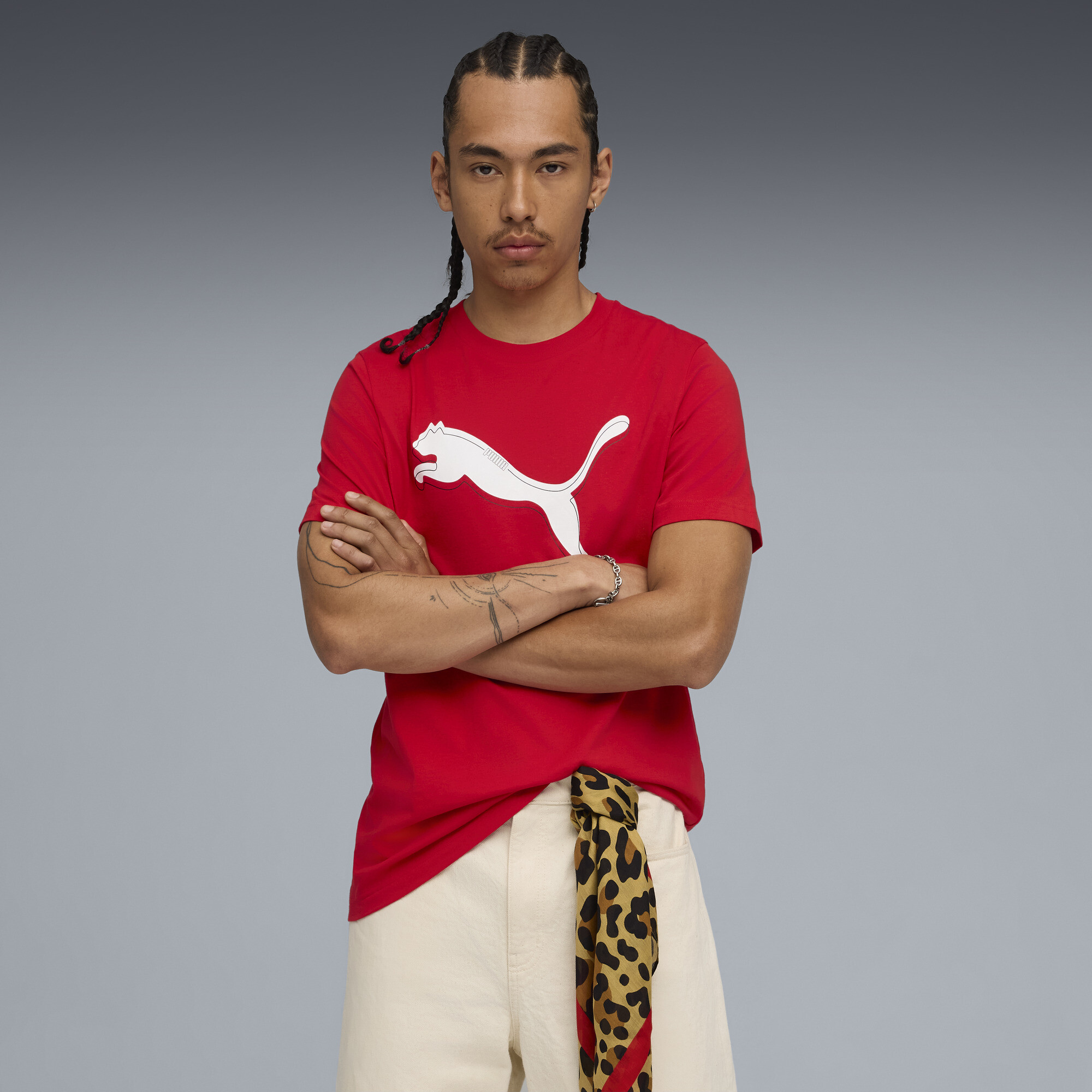 Camiseta Graphic Cat Logo Masculina | | PUMA