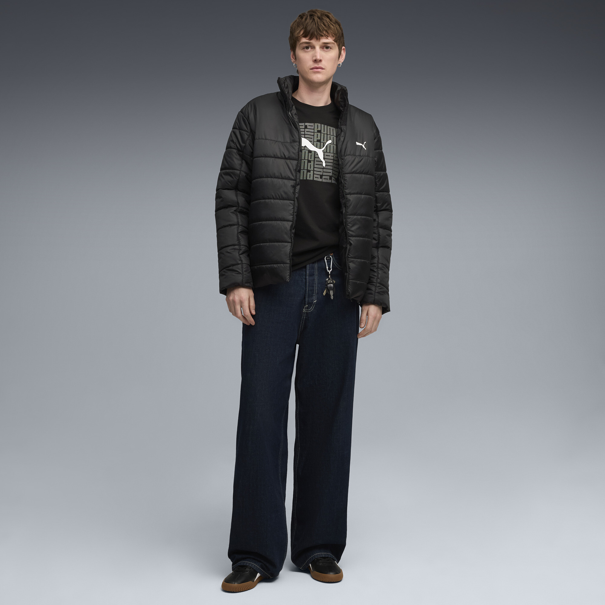 PUMA Graphic Box T-shirt voor Heren, Zwart, Maat L thumbnail 4