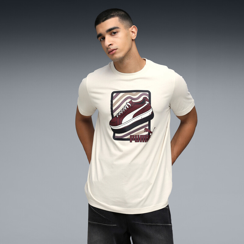 Men's PUMA Men’s Cotton Graphic Printed T-shirt