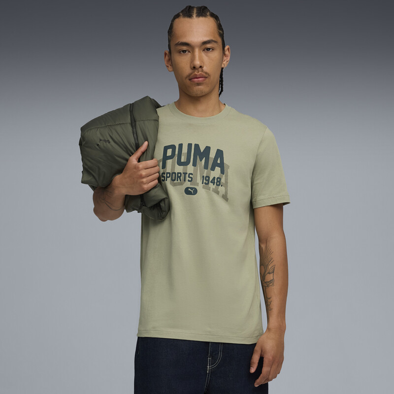 Men's PUMA Men’s Cotton Graphic Printed T-shirt