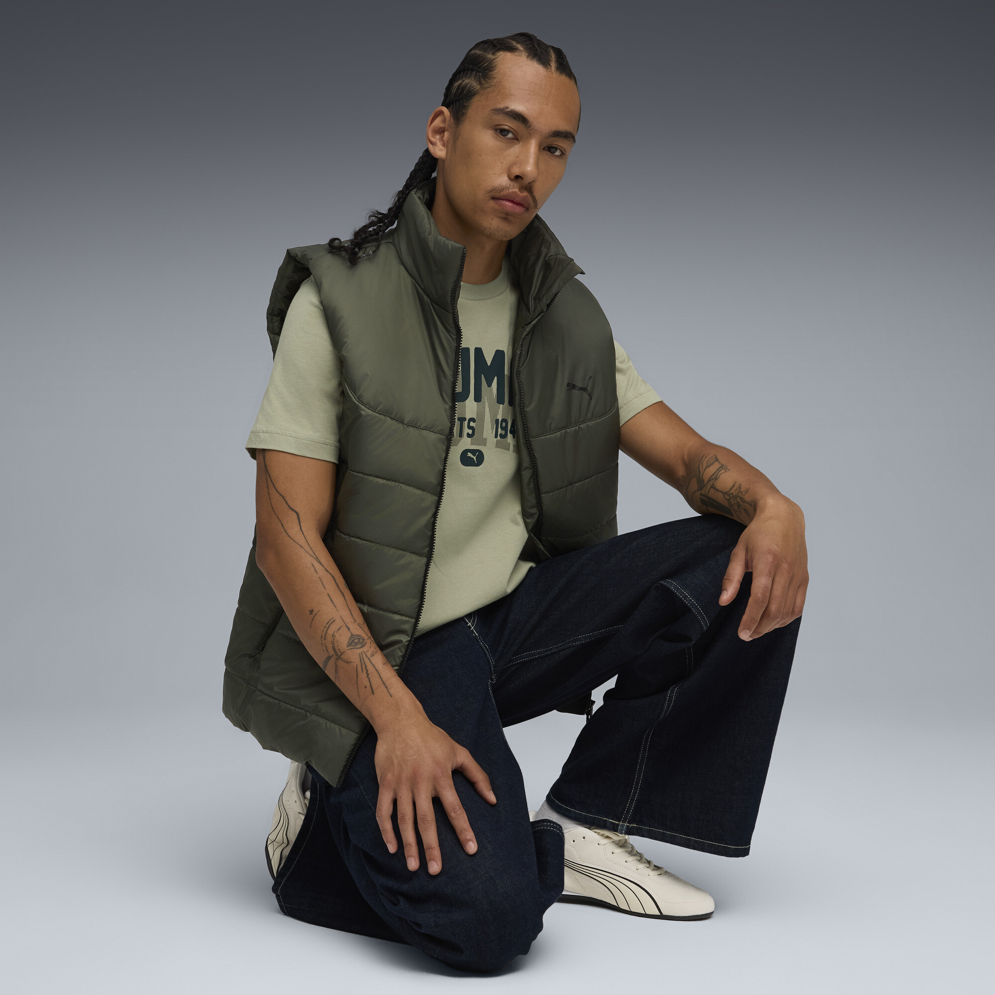 PUMA Graphic Varsity T-shirt voor Heren, Maat L thumbnail 4