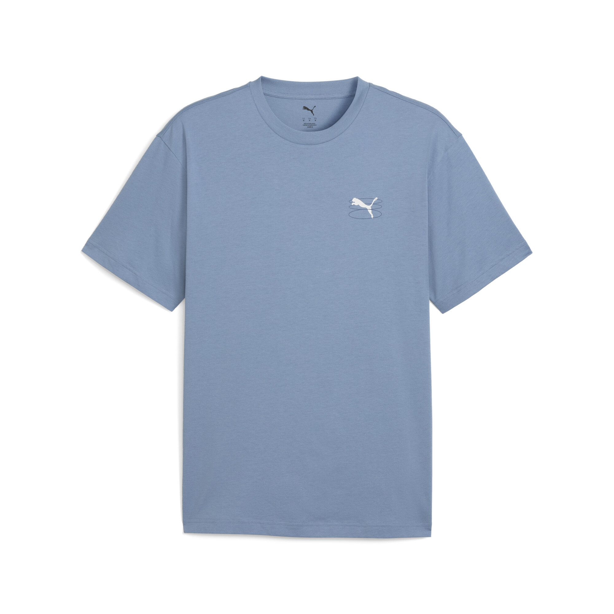 PUMA Graphic Grid T-shirt voor Heren, Blauw, Maat XXL thumbnail 3