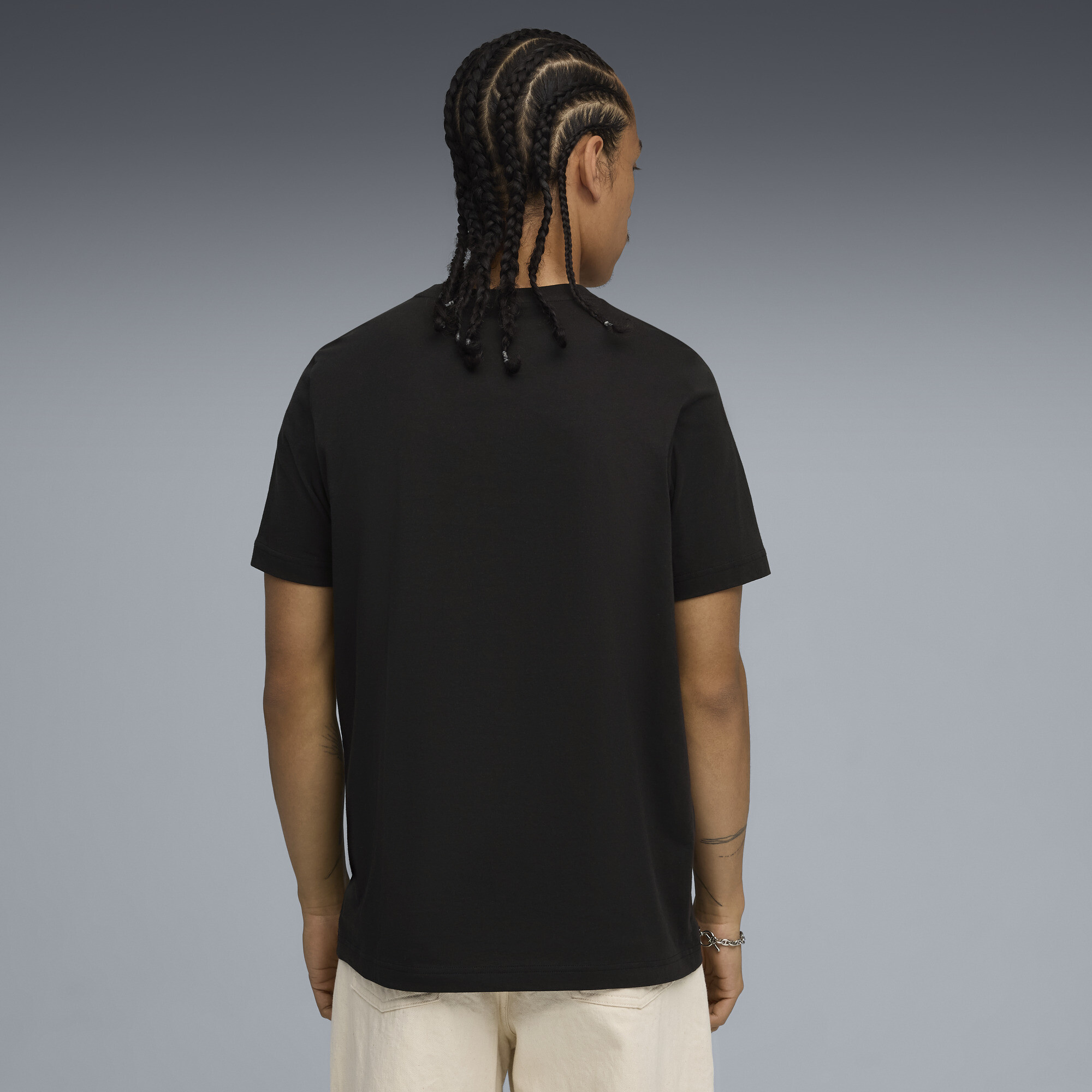 PUMA Graphic Photoprint T-shirt voor Heren, Zwart, Maat M thumbnail 5