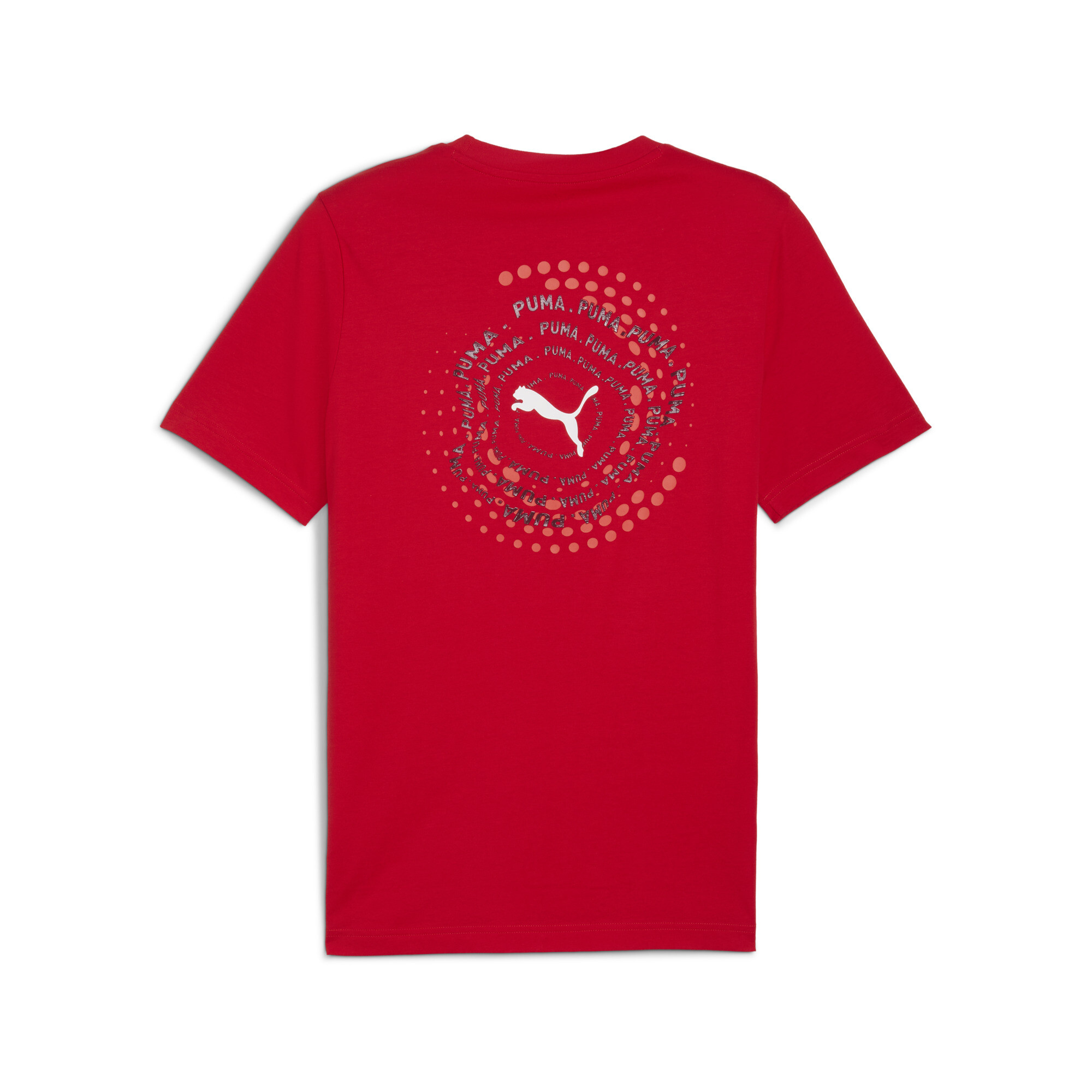 PUMA T-shirt met print voor Heren, Rood, Maat XL thumbnail 2