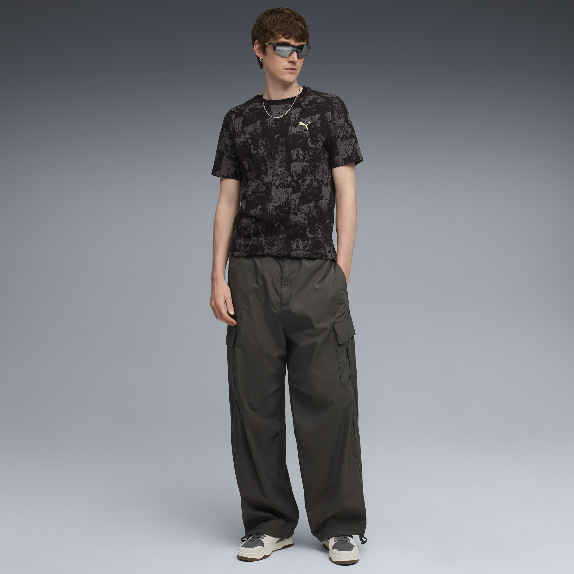 PUMATECH T-shirt voor Heren, Zwart, Maat S thumbnail 4