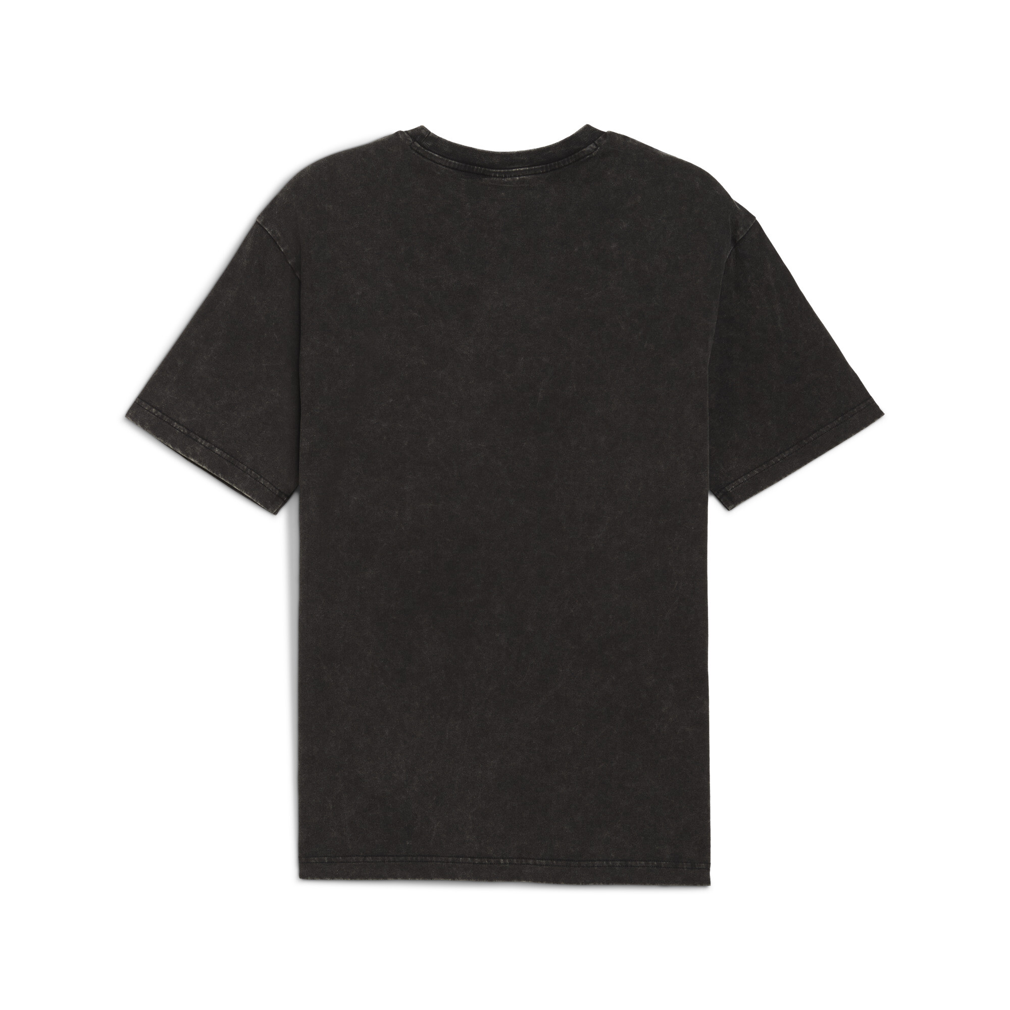 PUMA Essentials Elevated relaxed verwassen T-shirt voor Heren, Zwart, Maat L thumbnail 2