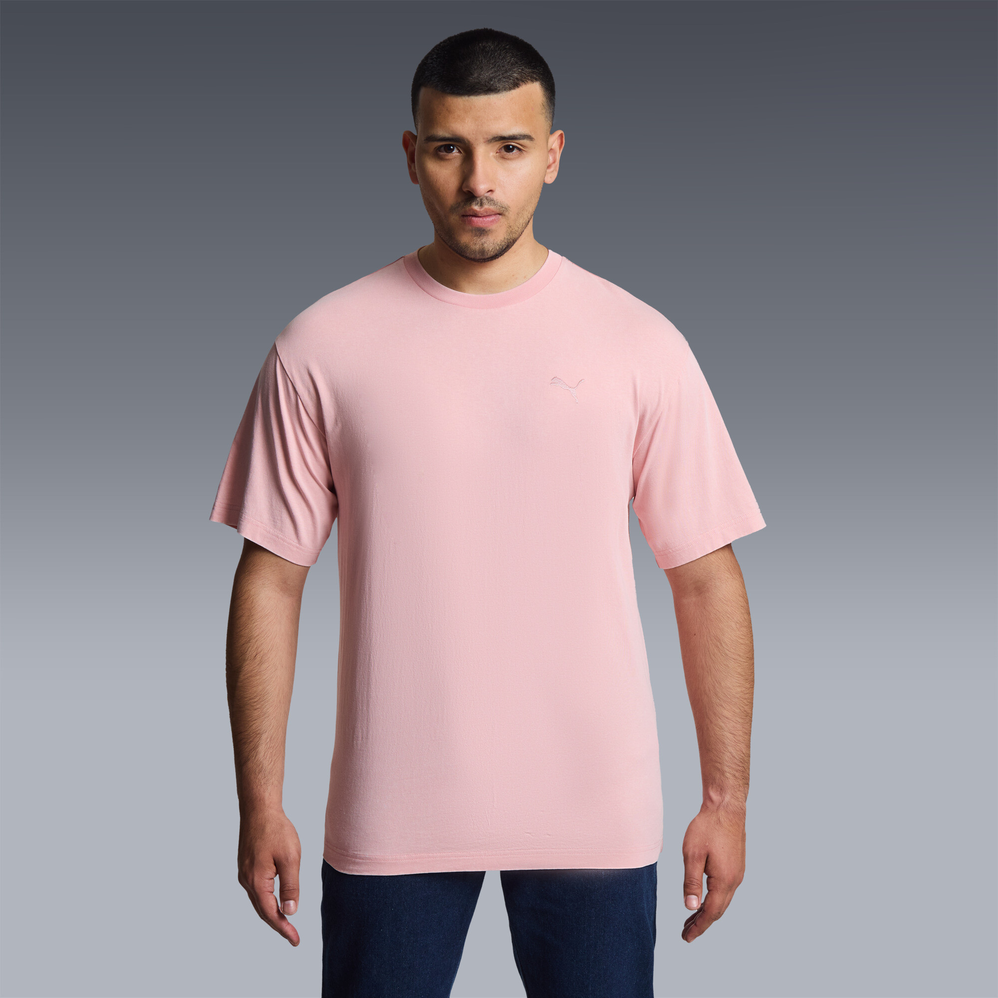 Polera holgada Essentials Elevated Wash para hombre