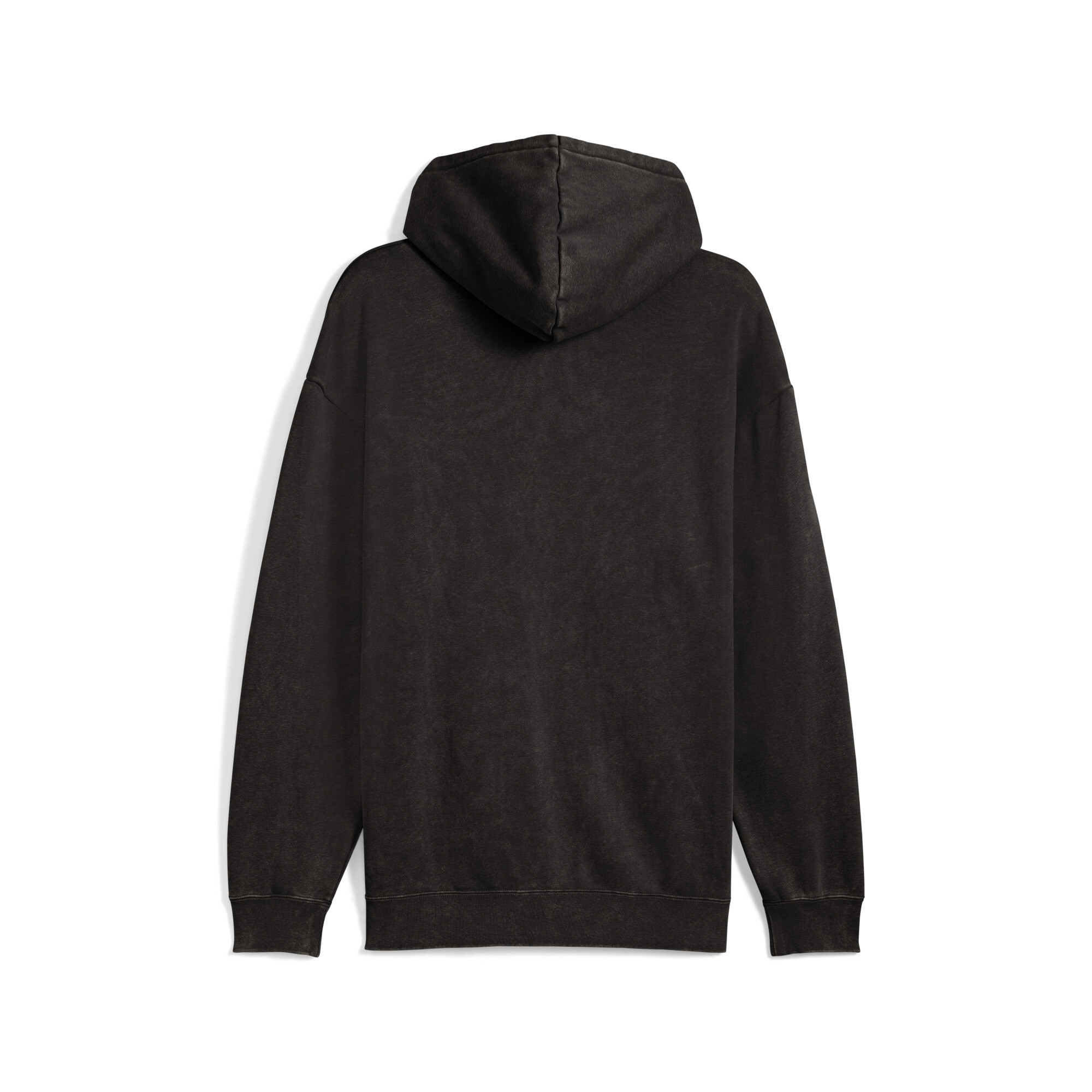 PUMA Essentials Elevated relaxte verwassen hoodie voor Heren, Zwart, Maat XXL thumbnail 2