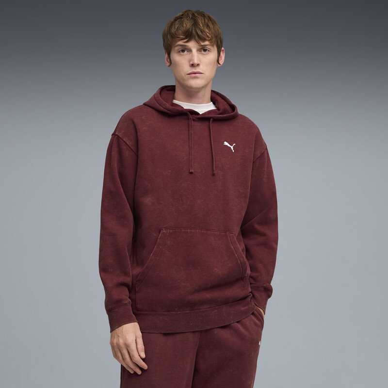 Men's PUMA Essentials Elevated Washed Relaxed Hoodie