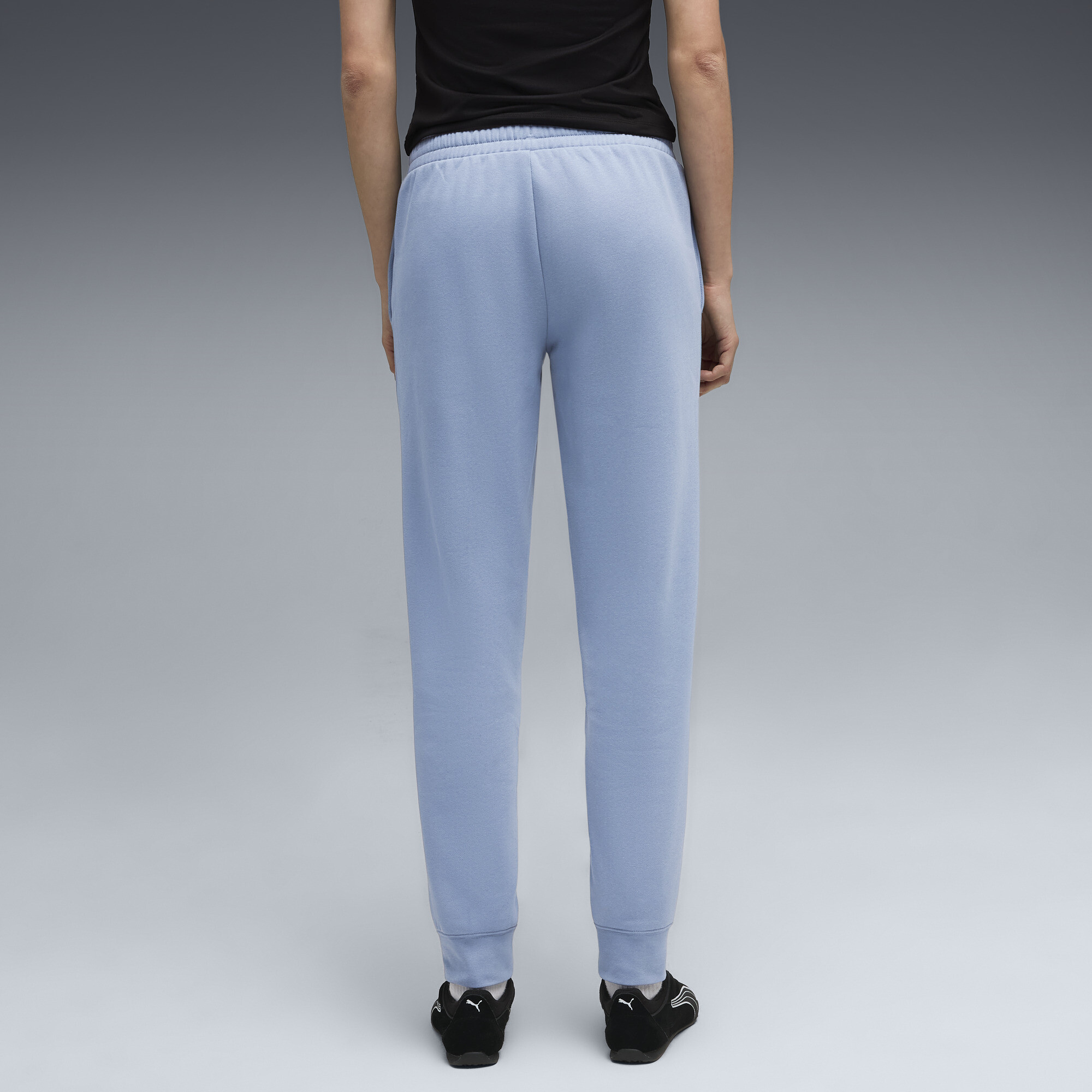 PUMA Essentials Script sweatpant voor Dames, Blauw, Maat XL thumbnail 5