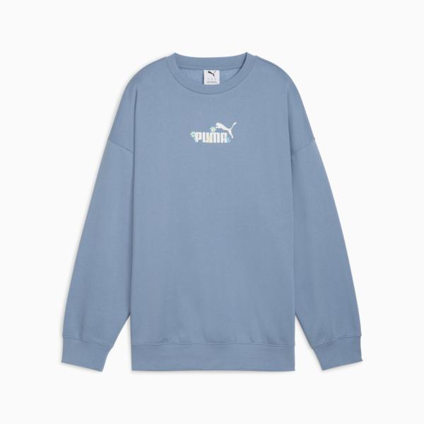 Playera Oversized Essentials Nature 2.0 para mujer, Cool Blue, large-MEX