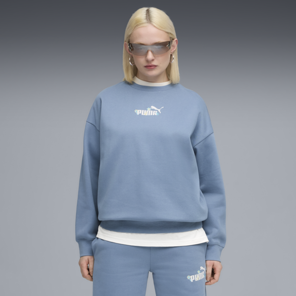 Playera Oversized Essentials Nature 2.0 para mujer, Cool Blue, large-MEX