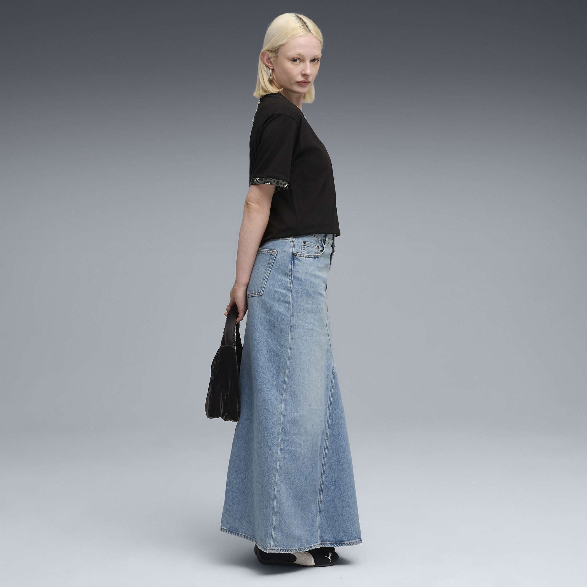 PUMA Essentials Animal Print relaxed T-shirt voor Dames, Zwart, Maat L thumbnail 4