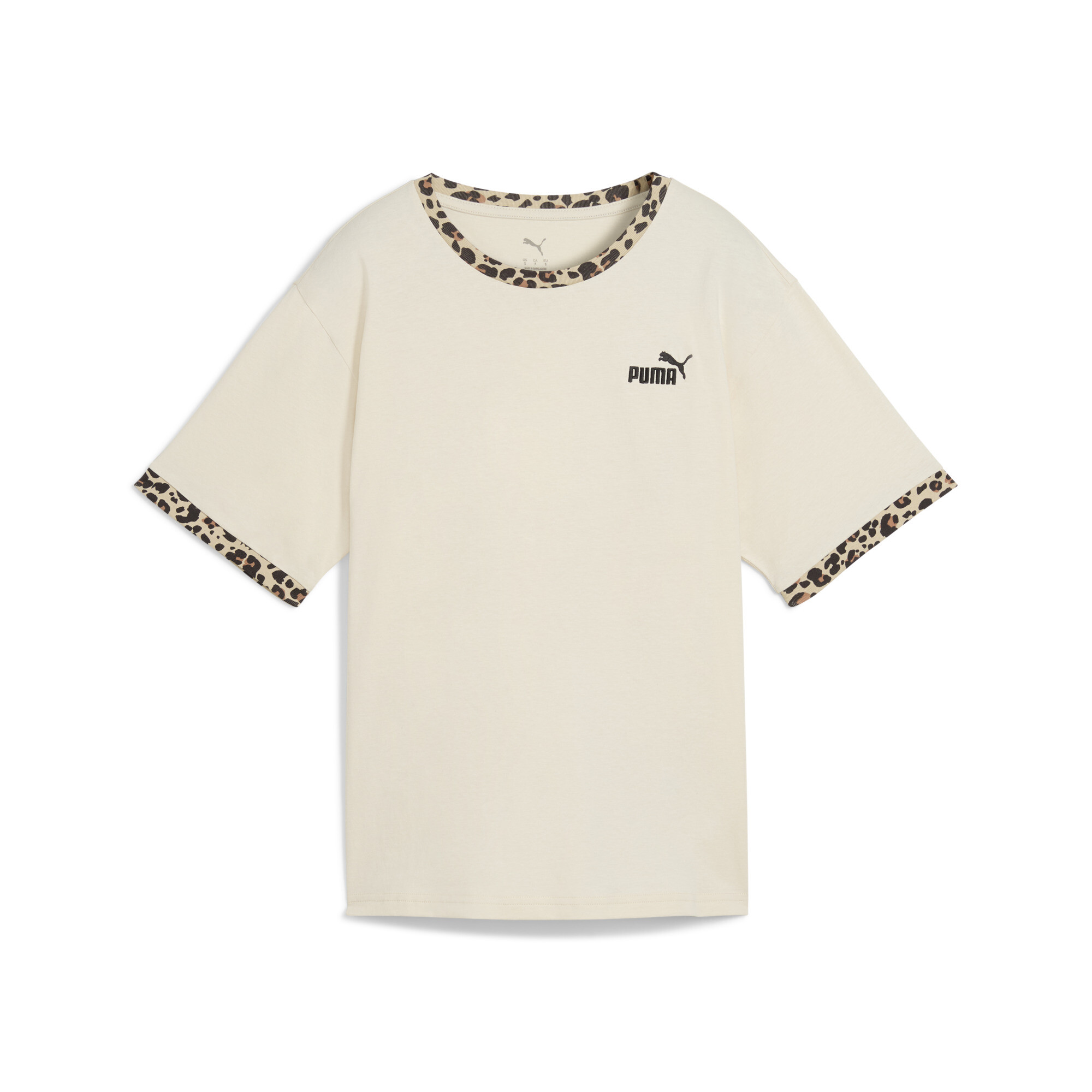 PUMA Essentials Animal Print relaxed T-shirt voor Dames, Maat S thumbnail 3