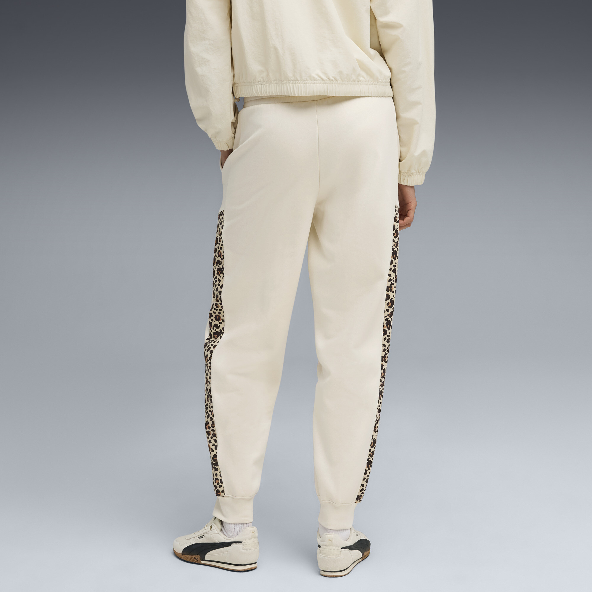 PUMA Essentials Animal Print Comfort sweatpants met hoge taille voor Dames, Maat XS thumbnail 3