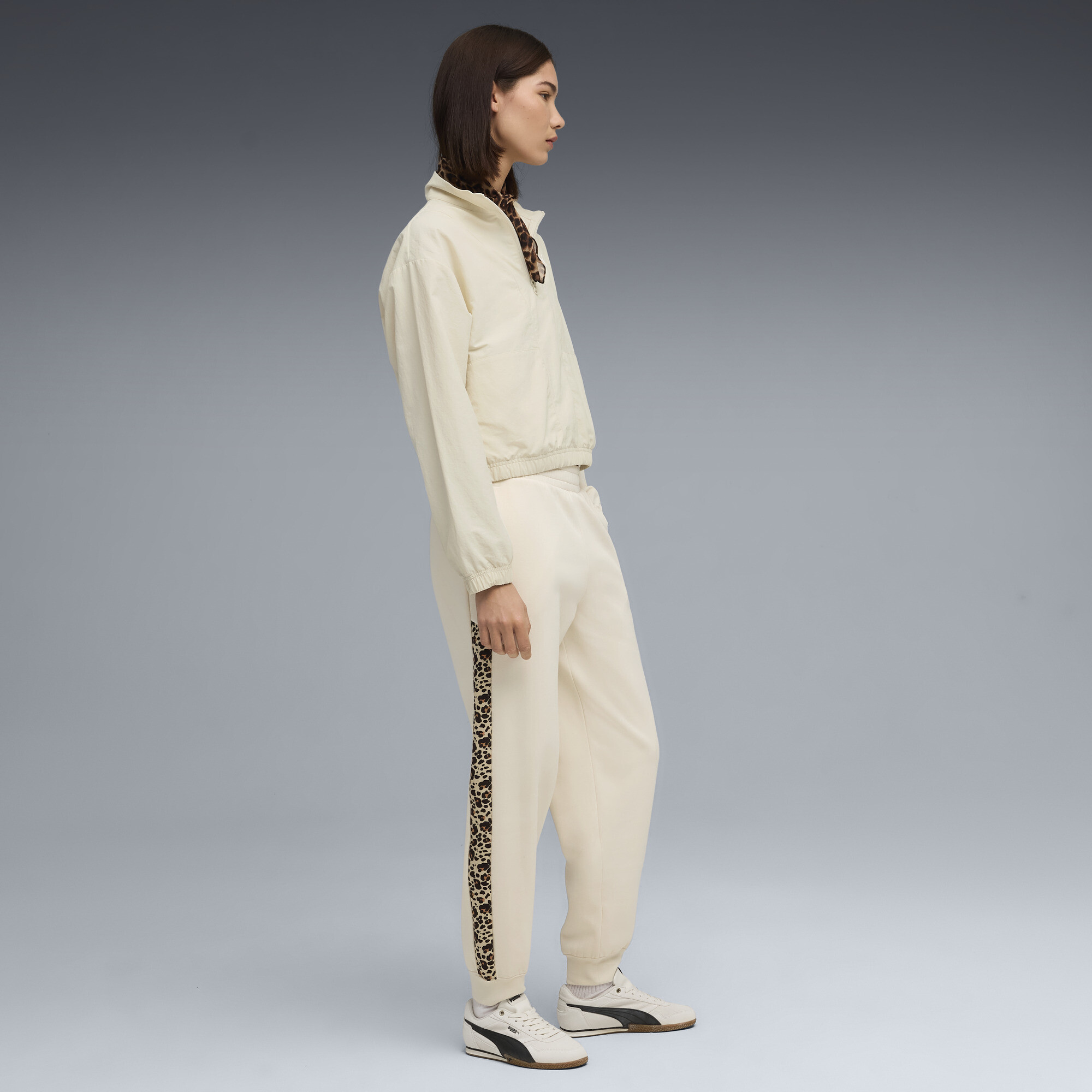 PUMA Essentials Animal Print Comfort sweatpants met hoge taille voor Dames, Maat XS thumbnail 2