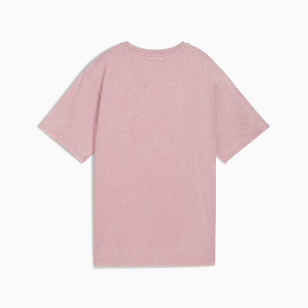 Essentials Elevated Relaxed Wash Tee Women, Poised Pink, large-ZAF