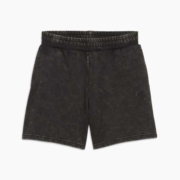 Essentials Wash High-Waist 5" Shorts Women, PUMA Black, large-ZAF