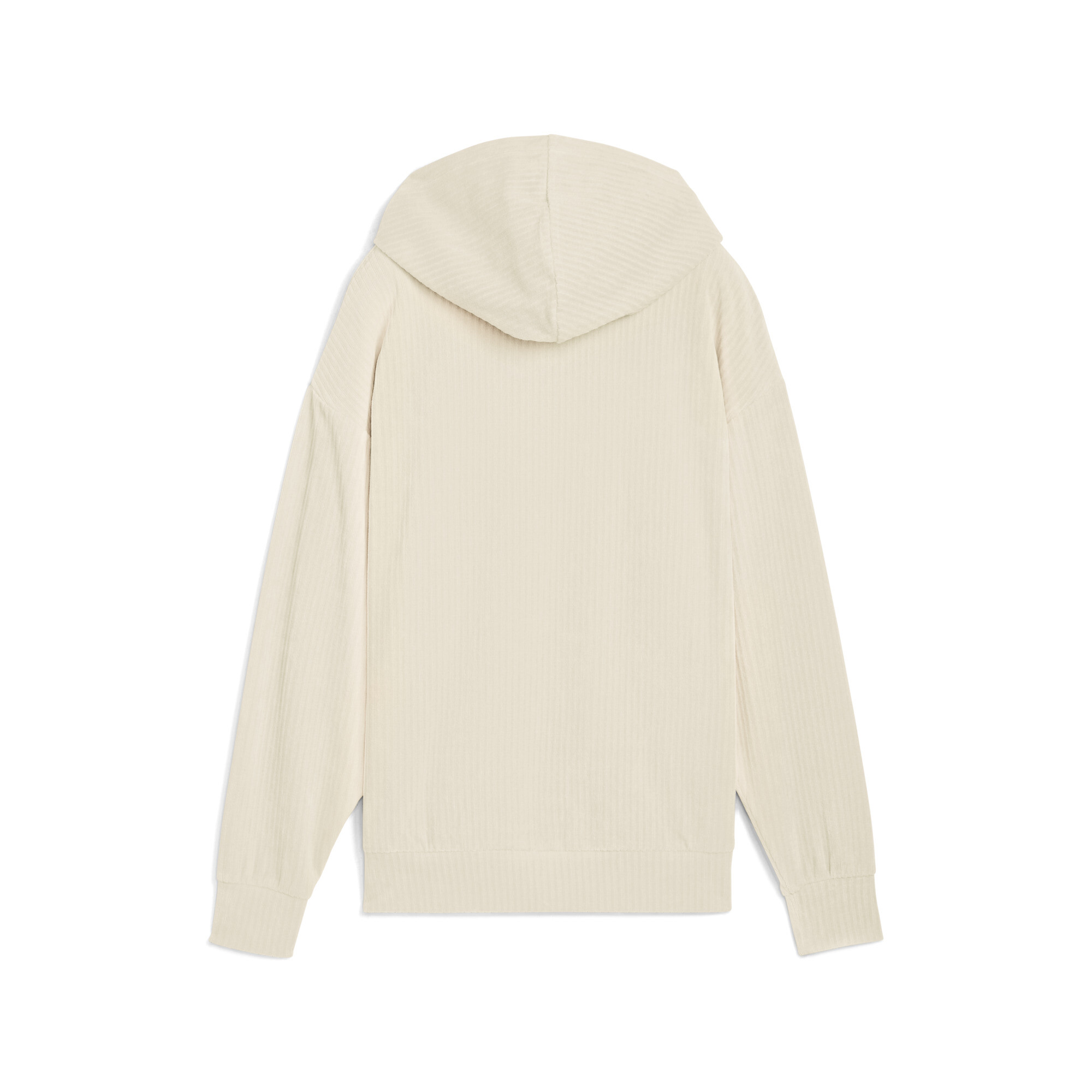 PUMA Essentials Elevated Comfort velours geribbelde hoodie voor Dames, Maat 3XL thumbnail 2