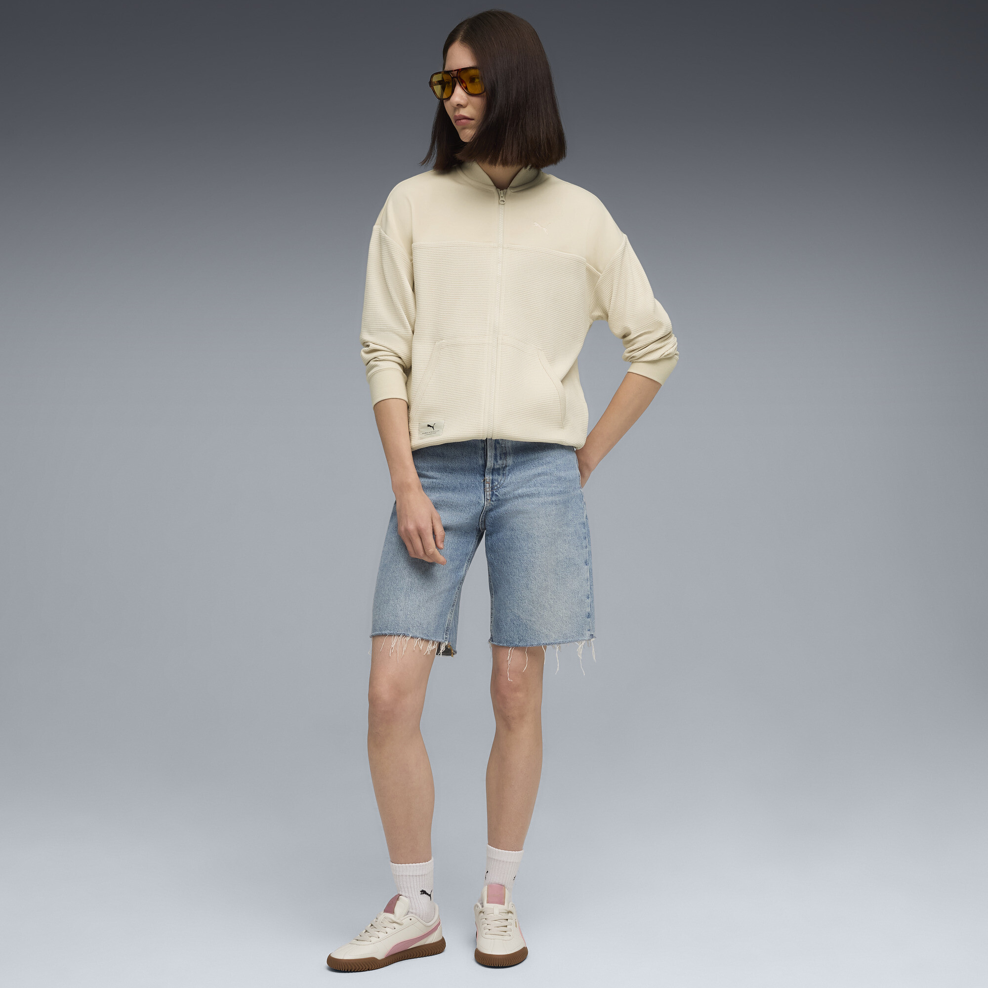 PUMA Class jack met volledige rits voor Dames, Maat M thumbnail 4