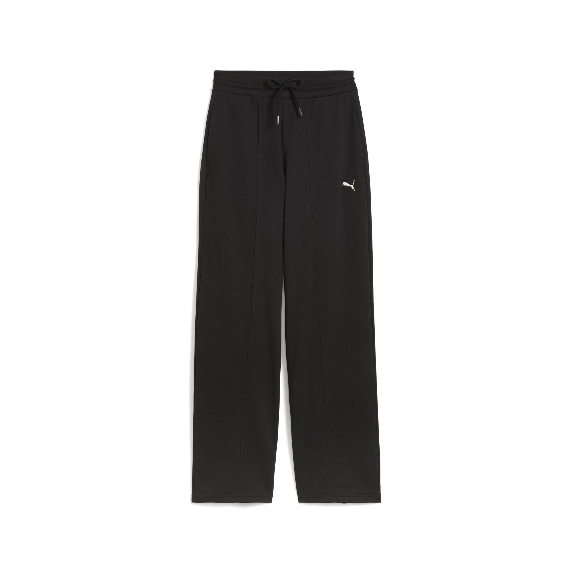 Puma Class rechte broek met hoge taille voor Dames, Zwart, Maat S thumbnail 3