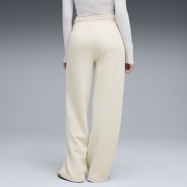 PUMA Class High-Waist Straight Pants Women, Alpine Snow, large-ZAF