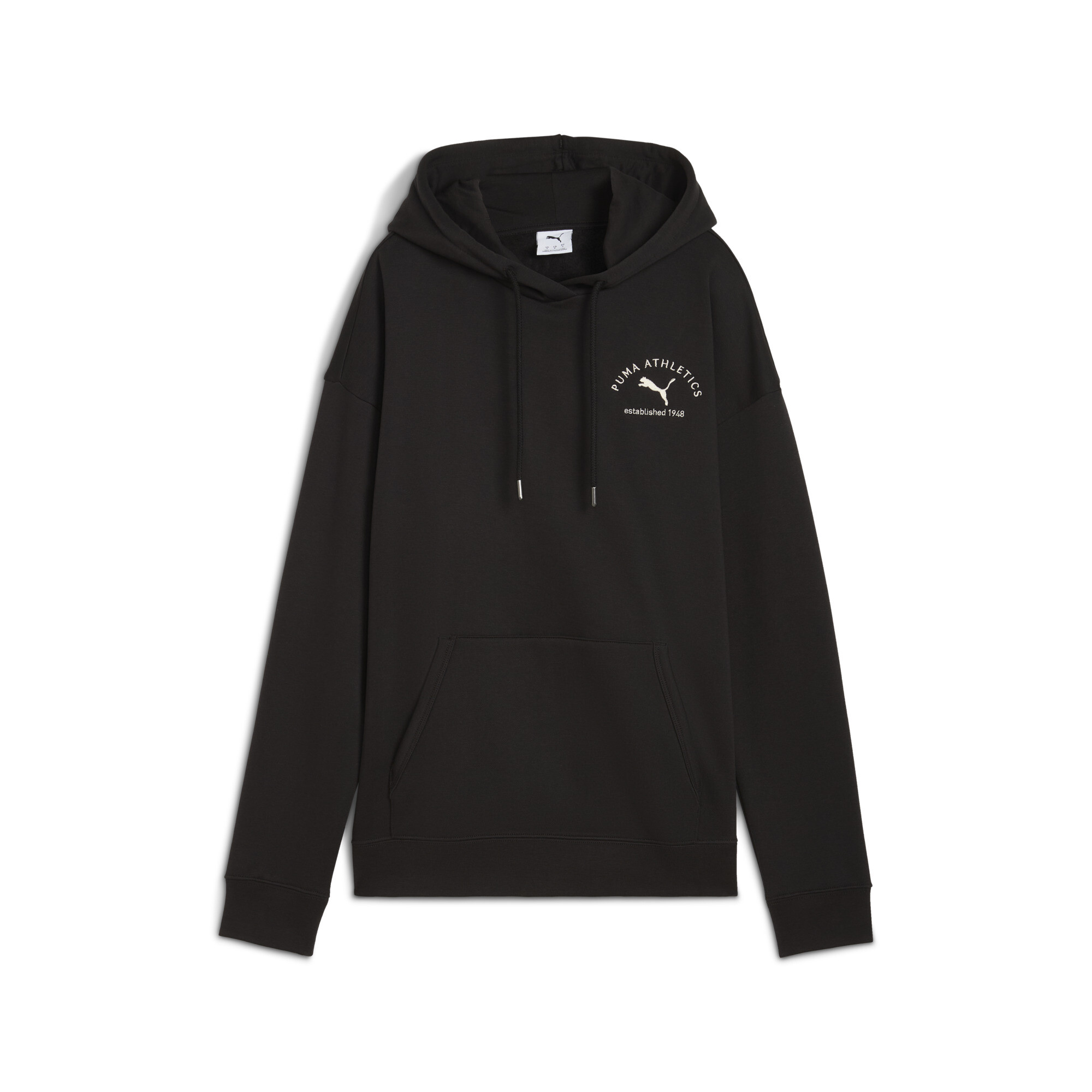 PUMA Class relaxte hoodie voor Dames, Zwart, Maat M thumbnail 3