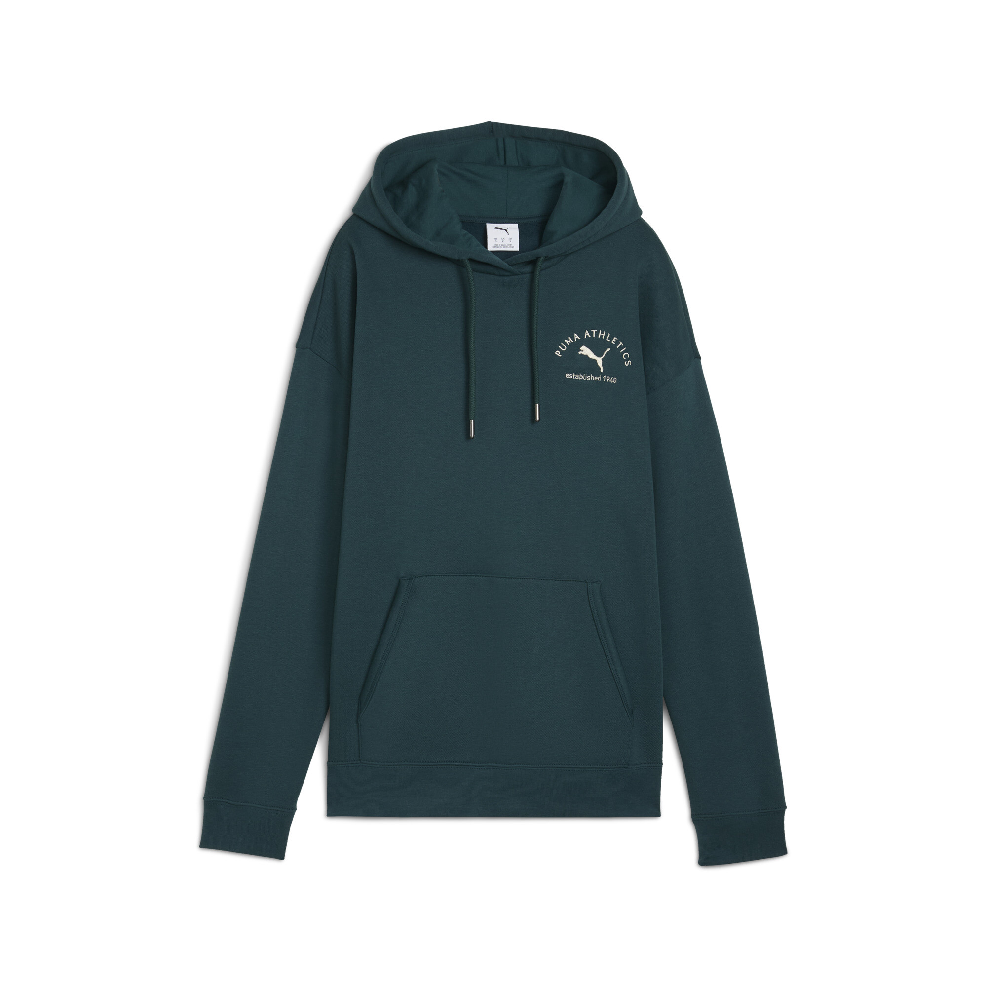 PUMA Class relaxte hoodie voor Dames, Groen, Maat XXS thumbnail 3