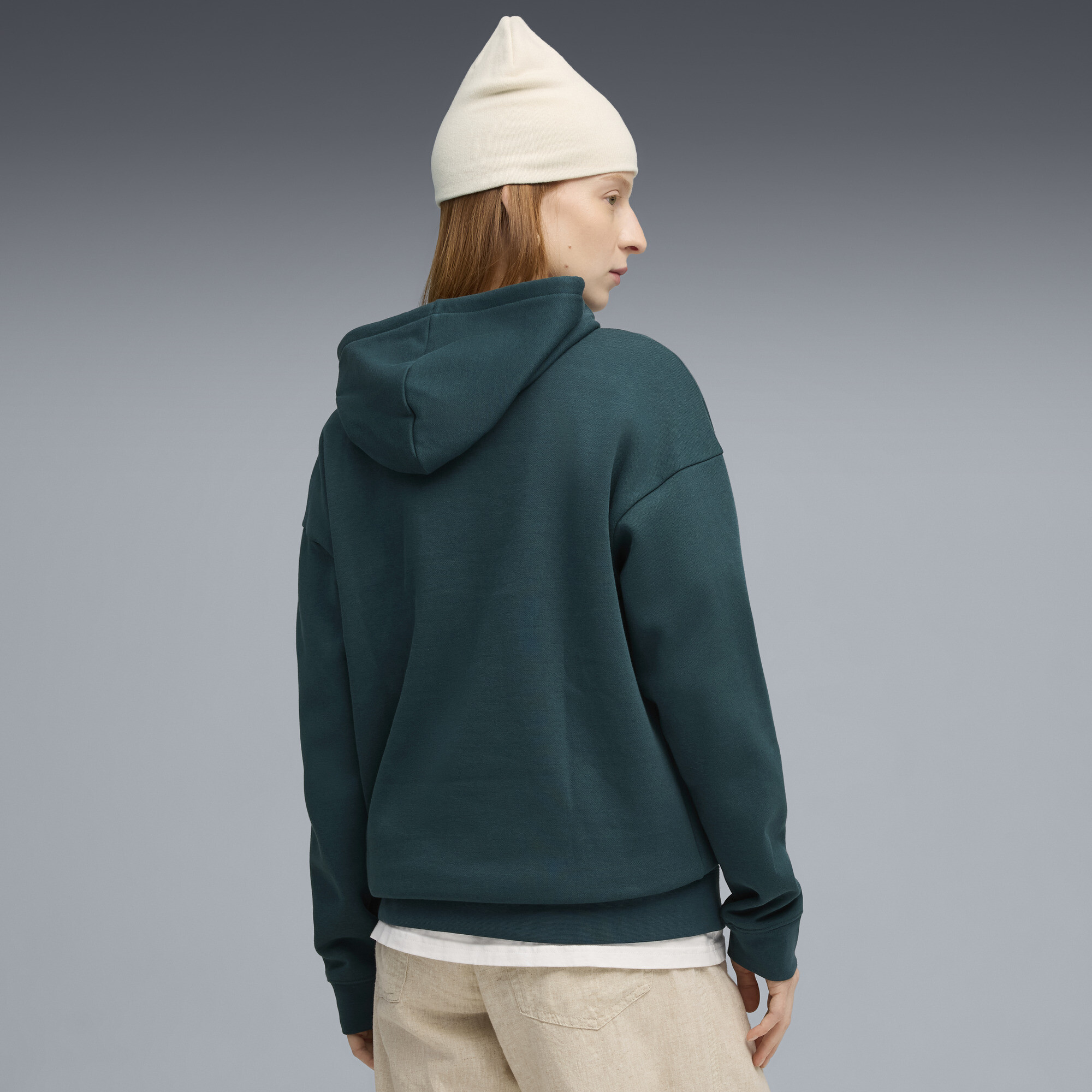 PUMA Class relaxte hoodie voor Dames, Groen, Maat XXS thumbnail 5