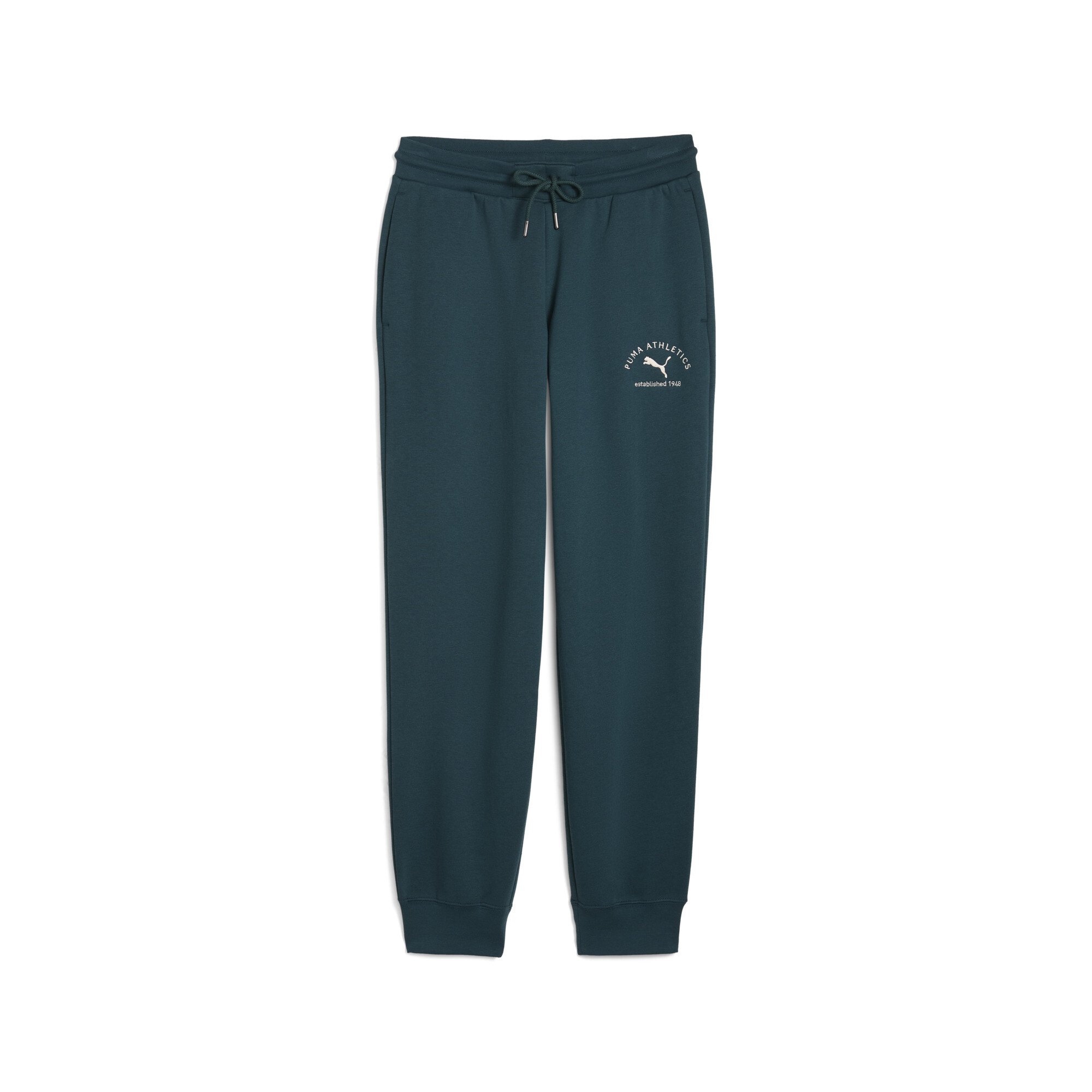 PUMA Class comfort sweatpant voor Dames, Groen, Maat XS thumbnail 3